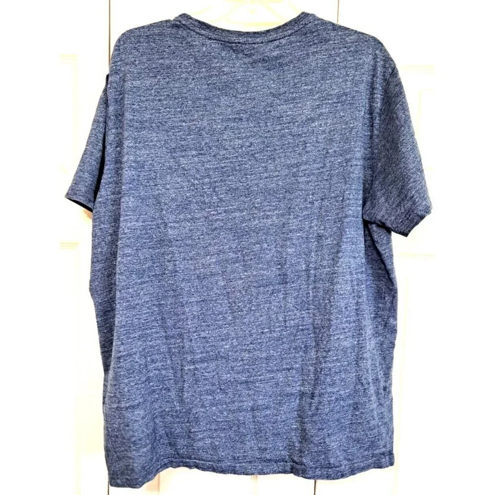 Polo Ralph Lauren Men's XL Blue Heathered Short Sleeve T-Shirt